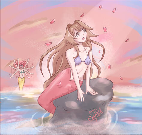 Aether, Lumine and Paimon